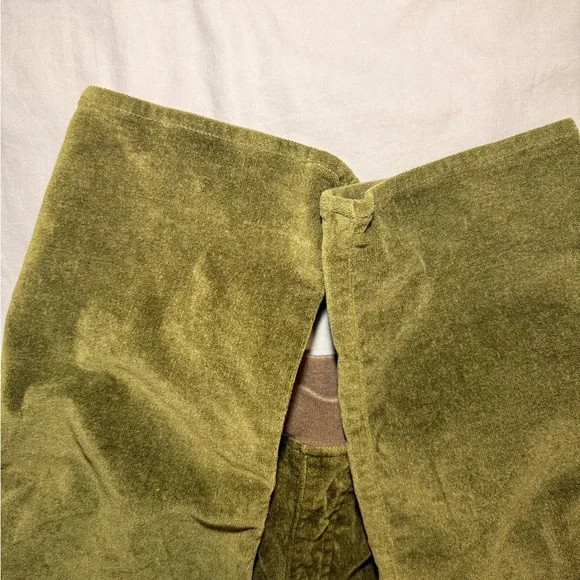Vintage Miki House boy pants bottom stretch green size 150